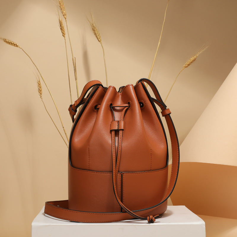 New style bucket bag shoulder fashion messenger bag