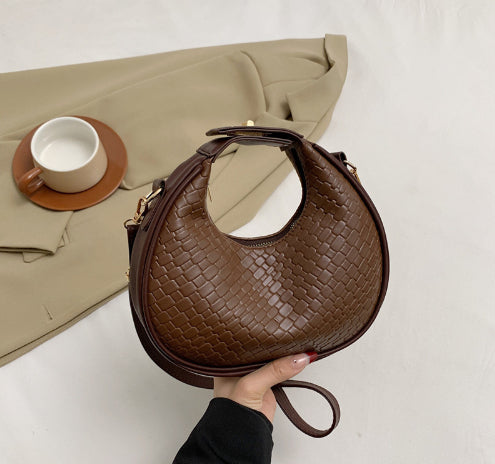 Crescent Shoulder Simple Fashion Handbag